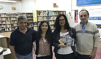 LA BIBLIOTECA DE LA FADECS RECIBIÓ LIBROS SOBRE RECURSOS NATURALES